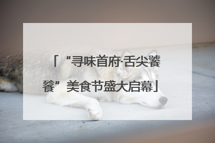 “寻味首府·舌尖饕餮”美食节盛大启幕