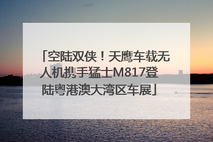 空陆双侠！天鹰车载无人机携手猛士M817登陆粤港澳大湾区车展