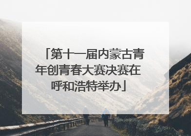 第十一届内蒙古青年创青春大赛决赛在呼和浩特举办