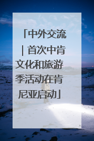 中外交流｜首次中肯文化和旅游季活动在肯尼亚启动