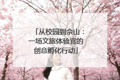 从校园到佘山：一场文旅体验官的创意孵化行动