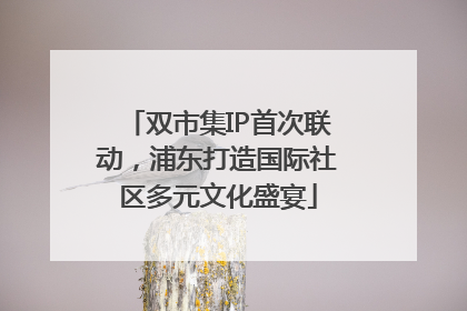 双市集IP首次联动，浦东打造国际社区多元文化盛宴