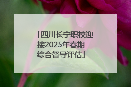 四川长宁职校迎接2025年春期综合督导评估