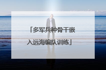 多军兵种骨干嵌入远海编队训练