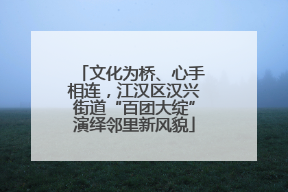 文化为桥、心手相连，江汉区汉兴街道“百团大绽”演绎邻里新风貌