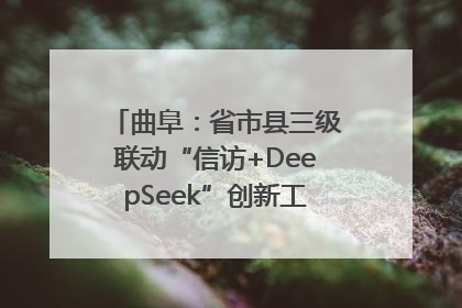 曲阜：省市县三级联动“信访+DeepSeek”创新工作新闻发布会举行