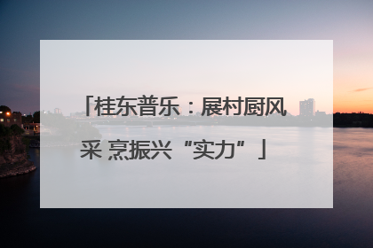 桂东普乐：展村厨风采 烹振兴“实力”