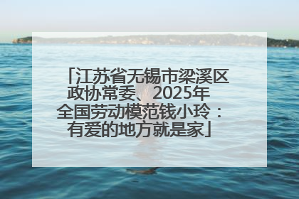 江苏省无锡市梁溪区政协常委、2025年全国劳动模范钱小玲：有爱的地方就是家