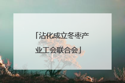 沾化成立冬枣产业工会联合会