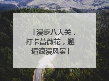 漫步八大关，打卡蔷薇花，邂逅浪漫风景