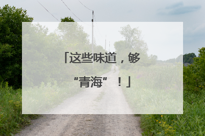 这些味道，够“青海”！