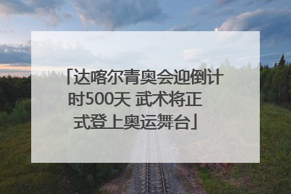 达喀尔青奥会迎倒计时500天 武术将正式登上奥运舞台