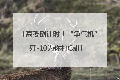 高考倒计时！“争气机”歼-10为你打Call