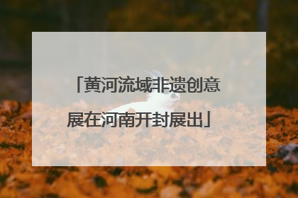 黄河流域非遗创意展在河南开封展出