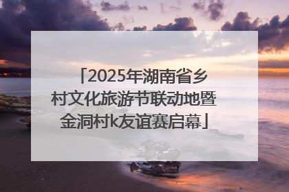 2025年湖南省乡村文化旅游节联动地暨金洞村k友谊赛启幕